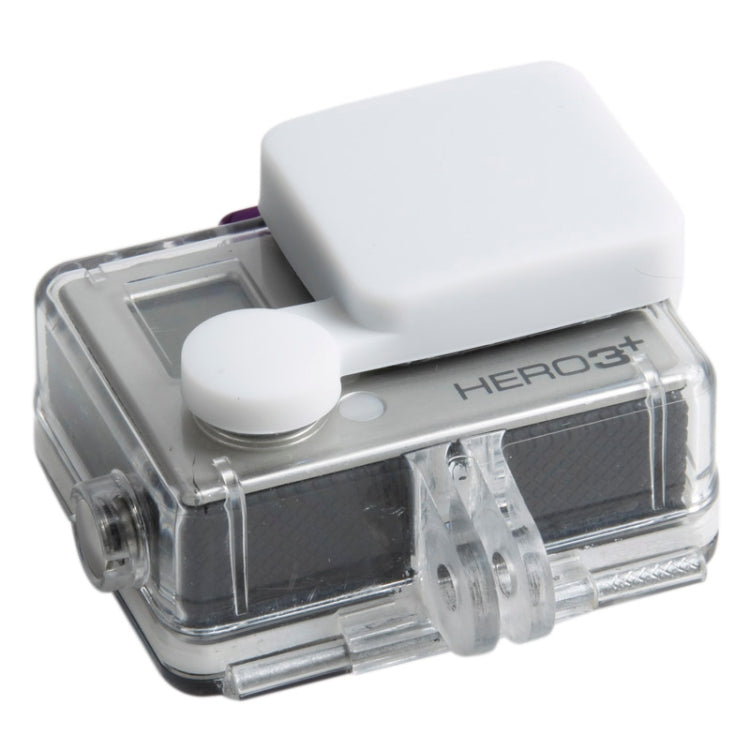 TMC Housing Silicone Lens Cap for GoPro HERO4 /3+(White)