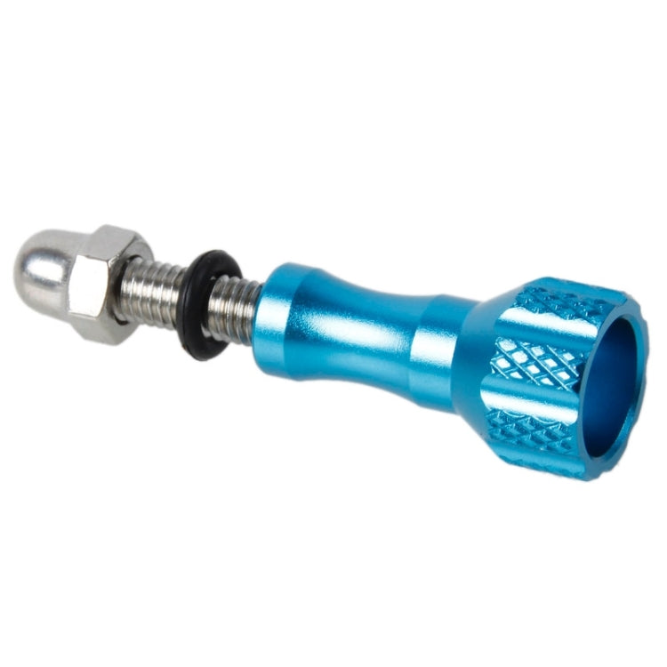 TMC Aluminum Mini Thumb Knob Stainless Bolt Screw for GoPro HERO6 /5 /5 Session /4 Session /4 /3+ /3 /2 /1, Xiaoyi and Other Action Cameras, Length: 5cm(Blue)