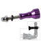 TMC Aluminum Mini Thumb Knob Stainless Bolt Screw for GoPro HERO6 /5 /5 Session /4 Session /4 /3+ /3 /2 /1, Xiaoyi and Other Action Cameras, Length: 5cm(Purple)