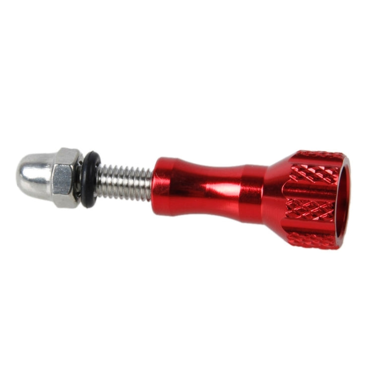 TMC Aluminum Mini Thumb Knob Stainless Bolt Screw for GoPro HERO6 /5 /5 Session /4 Session /4 /3+ /3 /2 /1, Xiaoyi and Other Action Cameras, Length: 5cm(Red)