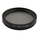 37mm CPL Filter Circular Polarizer Lens Filter with Cap for GoPro HERO4 /3+ /3