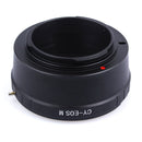 CY Lens to EOS M Lens Mount Stepping Ring(Black)