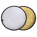 2 in 1 (Gold / Silver) Folding Reflector Board (110cm)