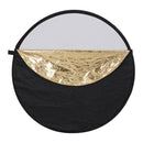 110cm 5 in 1 (Silver / Translucent / Gold / White / Black) Folding Photo Studio Reflector Board