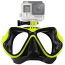 Water Sports Diving Equipment Diving Mask Swimming Glasses for GoPro HERO10 Black / HERO9 Black / HERO8 Black / HERO7 /6 /5 /5 Session /4 Session /4 /3+ /3 /2 /1, Insta360 ONE R, DJI Osmo Action and Other Action Cameras(Green)