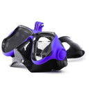 Water Sports Diving Equipment Diving Mask Swimming Glasses for GoPro HERO10 Black / HERO9 Black / HERO8 Black / HERO7 /6 /5 /5 Session /4 Session /4 /3+ /3 /2 /1, Insta360 ONE R, DJI Osmo Action and Other Action Cameras(Blue)