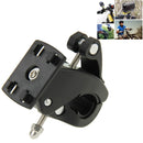 Bicycle Motorcycle Holder Handlebar Mount for PULUZ Action Sports Cameras Jaws Flex Clamp Mount for GoPro HERO10 Black / HERO9 Black / HERO8 Black /7 /6 /5 /5 Session /4 Session /4 /3+ /3 /2 /1, DJI Osmo Action, Xiaoyi and Other Action Cameras(Black)