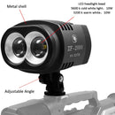 ZF-2000 2 LED Video Light for Camera / Video Camcorder
