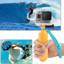 Antiskid Floating Handle Bobber Hand Grip with Strap for GoPro HERO10 Black / HERO9 Black / HERO8 Black / HERO7 /6 /5 /5 Session /4 Session /4 /3+ /3 /2 /1, Insta360 ONE R, DJI Osmo Action and Other Action Cameras