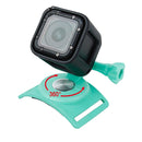 TMC HR357 360-degree Rotation Mount with Straps for GoPro HERO10 Black / HERO9 Black / HERO8 Black / HERO7 /6 /5 /5 Session /4 Session /4 /3+ /3 /2 /1, Insta360 ONE R, DJI Osmo Action and Other Action Cameras(Green)