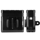 300LM Waterproof Video Light Flashlight with Base Mount & Screw & Dual Batteries for GoPro HERO10 Black / HERO9 Black / HERO8 Black / HERO7 /6 /5 /5 Session /4 Session /4 /3+ /3 /2 /1, Insta360 ONE R, DJI Osmo Action and Other Action Cameras