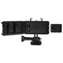 30M Waterproof Video Light 3 Modes Flashlight with Base Mount & Screw for GoPro HERO10 Black / HERO9 Black / HERO8 Black / HERO7 /6 /5 /5 Session /4 Session /4 /3+ /3 /2 /1, Insta360 ONE R, DJI Osmo Action and Other Action Cameras