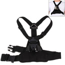 GP26-D Special Sports Shoulders DV Chest Belt for GoPro HERO10 Black / HERO9 Black / HERO8 Black / HERO7 /6 /5 /5 Session /4 Session /4 /3+ /3 /2 /1, Insta360 ONE R, DJI Osmo Action and Other Action Cameras(Black)