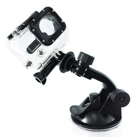 YKD -136 8 in 1 Chest Strap + Head Strap + Bike Handlebar Holder + Suction Cup Mount Holder + Extendable Handle Monopod + Floating Handle Grip Set for GoPro HERO10 Black / HERO9 Black / HERO8 Black / ... /3 /2 /1, DJI Osmo Action and Other Action Cameras