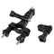 YKD -136 8 in 1 Chest Strap + Head Strap + Bike Handlebar Holder + Suction Cup Mount Holder + Extendable Handle Monopod + Floating Handle Grip Set for GoPro HERO10 Black / HERO9 Black / HERO8 Black / ... /3 /2 /1, DJI Osmo Action and Other Action Cameras