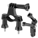 YKD -134 14 in 1 Head Strap + Chest Strap + Floating Handle Grip + Extendable Handle Monopod + Tripod Mount Adapter + Bike Handlebar Holder + Wrist Armband Strap + Suction Cup Mount Holder + 3-Way Adj ... /3 /2 /1, DJI Osmo Action and Other Action Cameras