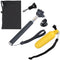 YKD-133 5 in 1 Shockproof EVA Protective Camera Case + Floating Hand Grip + Telescopic Handheld Monopod + Tripod Mount Adapter + Screws + Bag Set for GoPro HERO10 Black / HERO9 Black / HERO8 Black / H ... /3 /2 /1, DJI Osmo Action and Other Action Cameras