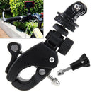 YKD-126 2 in 1 Universal Bicycle Mount Clip with Screw for GoPro HERO10 Black / HERO9 Black / HERO8 Black /7 /6 /5 /5 Session /4 Session /4 /3+ /3 /2 /1, DJI Osmo Action, Xiaoyi and Other Action Cameras