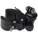 YKD-126 2 in 1 Universal Bicycle Mount Clip with Screw for GoPro HERO10 Black / HERO9 Black / HERO8 Black /7 /6 /5 /5 Session /4 Session /4 /3+ /3 /2 /1, DJI Osmo Action, Xiaoyi and Other Action Cameras