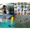 YKD-124 5 in 1 Chest Belt + Wrist Belt + Head Strap + Remote Wrist Belt + Floating Bobber Tripod Mount Set for GoPro HERO10 Black / HERO9 Black / HERO8 Black / HERO7 /6 /5 /5 Session /4 Session /4 /3+ /3 /2 /1, DJI Osmo Action and Other Action Cameras