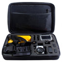 YKD-120 5 in 1 Chest Belt + Wrist Belt + Head Strap + Floating Bobber Monopod + Portable Box + Carry Bag Set for GoPro HERO10 Black / HERO9 Black / HERO8 Black / HERO7 /6 /5 /5 Session /4 Session /4 /3+ /3 /2 /1, DJI Osmo Action and Other Action Cameras
