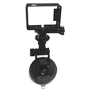 YKD -116 2 in 1 Suction Cup Mount + Frame Mount Set for GoPro HERO4 /3+ /3