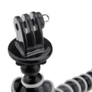 YKD-114 2 in 1 Flexible Tripod with Mount Adapter + Phones Mount Adapter Set for GoPro HERO10 Black / HERO9 Black / HERO8 Black / HERO7 /6 /5 /5 Session /4 Session /4 /3+ /3 /2 /1, DJI Osmo Action and Other Action Cameras, Mobile Phone