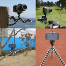 YKD-114 2 in 1 Flexible Tripod with Mount Adapter + Phones Mount Adapter Set for GoPro HERO10 Black / HERO9 Black / HERO8 Black / HERO7 /6 /5 /5 Session /4 Session /4 /3+ /3 /2 /1, DJI Osmo Action and Other Action Cameras, Mobile Phone