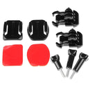 YKD-103 22 in 1 Chest Belt + Remote Wrist Belt + Head Strap + Helmet Strap + Carry Bag + Handheld Monopod Mount Set for GoPro HERO10 Black / HERO9 Black / HERO8 Black / HERO7 /6 /5 /5 Session /4 Sessi ... /3 /2 /1, DJI Osmo Action and Other Action Cameras