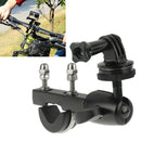 Handlebar Seatpost Big Pole Mount Bike Moto Bicycle Clamp with Tripod Mount Adapter & Screw for GoPro HERO10 Black / HERO9 Black / HERO8 Black /7 /6 /5 /5 Session /4 Session /4 /3+ /3 /2 /1, DJI Osmo Action, Xiaoyi and Other Action Cameras