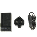 3 in 1 Digital Camera Dual Battery Car Charger for GoPro HERO3+ / 3 AHDBT-201 / AHDBT-301