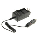 3 in 1 Digital Camera Dual Battery Car Charger for GoPro HERO3+ / 3 AHDBT-201 / AHDBT-301