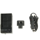 3 in 1 Digital Camera Dual Battery Car Charger for GoPro HERO3+ / 3 AHDBT-201 / AHDBT-301
