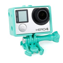 TMC BacPac Frame Mount Housing Case for GoPro HERO4 /3+ /3(Green)