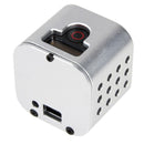 Housing Shell CNC Aluminum Alloy Protective Cage with Insurance Back Cover for GoPro HERO5 Session /HERO4 Session /HERO Session(Silver)