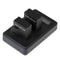 v LCD Screen Dual Batteries Charger for GoPro HERO3+ /3 (AHDBT-301, AHDBT-302), Displays Charging Capacity