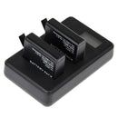 LCD Screen Dual Batteries Charger for GoPro HERO4 (AHDBT-401), Displays Charging Capacity (GP258-C)