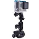 360 Degrees Rotation Bicycle Motorcycle Holder Handlebar Mount with Screw & Tripod Adapter for PULUZ Action Sports Cameras Jaws Flex Clamp Mount for GoPro HERO10 Black / HERO9 Black / HERO8 Black /7 / ... , DJI Osmo Action, Xiaoyi and Other Action Cameras