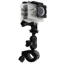 360 Degrees Rotation Bicycle Motorcycle Holder Handlebar Mount with Screw & Tripod Adapter for PULUZ Action Sports Cameras Jaws Flex Clamp Mount for GoPro HERO10 Black / HERO9 Black / HERO8 Black /7 / ... , DJI Osmo Action, Xiaoyi and Other Action Cameras
