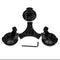 Triangle Direction Suction Cup Mount with Hexagonal Screwdriver for GoPro HERO10 Black / HERO9 Black /HERO8 Black /7 /6/ 5 /5 Session /4 /3+ /3 /2 /1, Xiaoyi and Other Action Cameras(XM70-A)