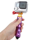 TMC HR295 Module Aluminum Grip for GoPro HERO9 Black / HERO8 Black / HERO7 /6 /5 /5 Session /4 Session /4 /3+ /3 /2 /1, Insta360 ONE R, DJI Osmo Action and Other Action Camera(Purple)
