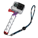 TMC HR295 Module Aluminum Grip for GoPro HERO9 Black / HERO8 Black / HERO7 /6 /5 /5 Session /4 Session /4 /3+ /3 /2 /1, Insta360 ONE R, DJI Osmo Action and Other Action Camera(Silver)