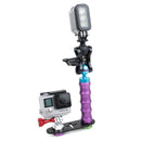 TMC HR299 7 in 1 Aluminum Alloy CNC Module Mounting Set for GoPro HERO9 Black / HERO8 Black / HERO7 /6 /5 /5 Session /4 Session /4 /3+ /3 /2 /1, Insta360 ONE R, DJI Osmo Action and Other Action Camera(Purple)