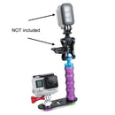 TMC HR299 7 in 1 Aluminum Alloy CNC Module Mounting Set for GoPro HERO9 Black / HERO8 Black / HERO7 /6 /5 /5 Session /4 Session /4 /3+ /3 /2 /1, Insta360 ONE R, DJI Osmo Action and Other Action Camera(Purple)