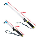 TMC GT3 14-24 inch Floating Extension Pole for GoPro HERO9 Black / HERO8 Black / HERO7 /6 /5 /5 Session /4 Session /4 /3+ /3 /2 /1, Insta360 ONE R, DJI Osmo Action and Other Action Camera(Yellow)