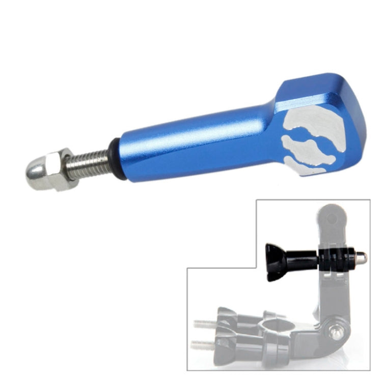 TMC Thumb Knob Skull Mark Long Screw for GoPro HERO6 /5 /5 Session /4 Session /4 /3+ /3 /2 /1, Xiaoyi and Other Action Cameras, Material: Aluminum Alloy(Blue)