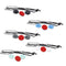 TMC HR159 Camera Tethers Set for GoPro HERO10 Black / HERO9 Black / HERO8 Black / HERO7 /6 /5 /5 Session /4 Session /4 /3+ /3 /2 /1, Insta360 ONE R, DJI Osmo Action and Other Action Cameras(White)