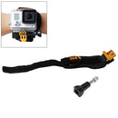 TMC HR177 Wrist Mount Clip Belt for GoPro HERO4 /3+, Belt Length: 31cm(Gold)