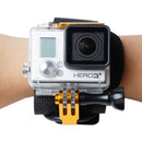 TMC HR177 Wrist Mount Clip Belt for GoPro HERO4 /3+, Belt Length: 31cm(Gold)