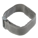 TMC HR65 Nylon + Hook and Loop Fastener Hand Wrist Armband Strap Belt for GoPro HERO10 Black / HERO9 Black /8 Black / Max /7 /6 /5 /4 /3+ /3 Remote, Length: 30cm(Grey)